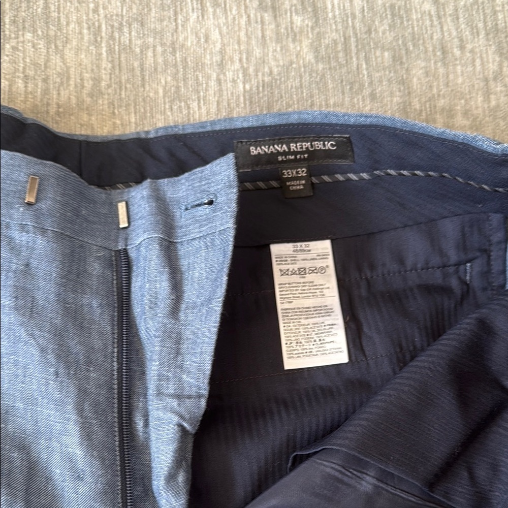 Banana Republic Navy Chinos